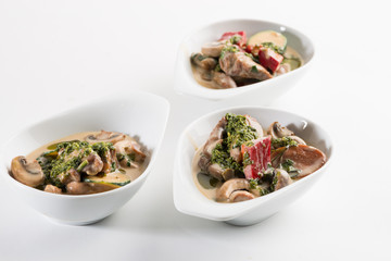 Bowlfood als Vorspeise