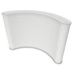 Wireframe Mesh Trade show booth
