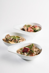 Bowlfood als Vorspeise