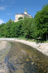 Fototapeta na wymiar Castle Frydlant in northern Bohemia, Czech republic