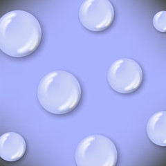 Set of Water Drops