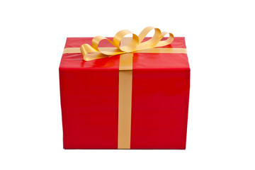 gift box isolated on white