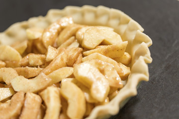 Apple Pie ready for baking
