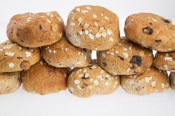 Pan redondo integral.