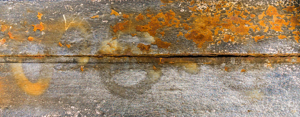 Verostetes Metall- Hintergrundstruktur