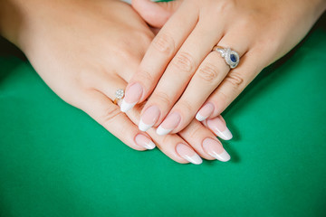 Stylish women's manicure