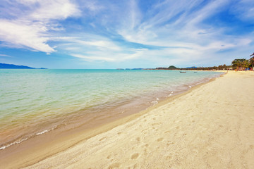 Exotic tropical beach.