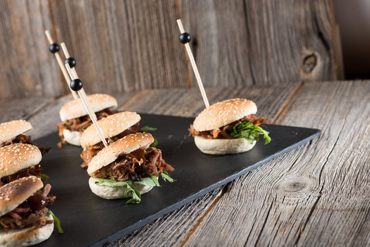 Pulled Pork Miniburger