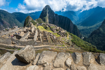 Machu Picchu, UNESCO World Heritage Site. One of the New Seven W