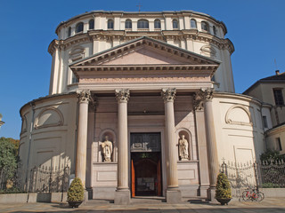 Santuario della Consolata church in the city of Turin, Italy.