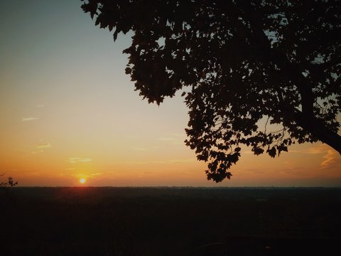 sunset in Tornavento - Italy
