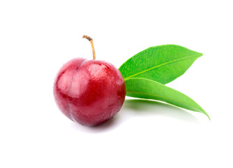 Red plum fruit