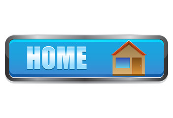 Home interface button vector icon image