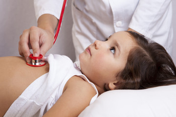 Pediatrician examination