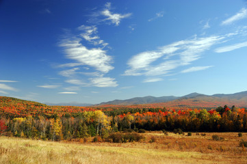 autumn mountain area