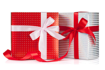 Fototapeta premium Two gift boxes