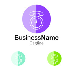 call vector logo icon