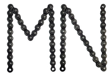 chain of font, M and N