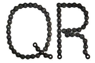 chain of font, Q and R