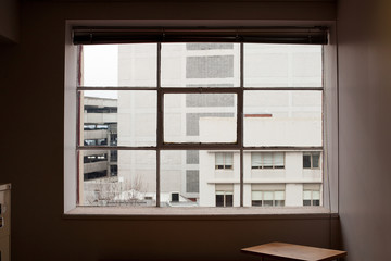 Abandoned office building