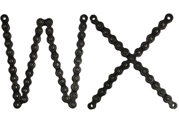 chain of font, W and X