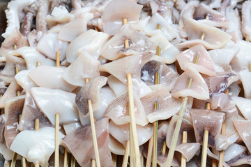  Grilled squid
