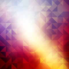 Colorful abstract geometric background