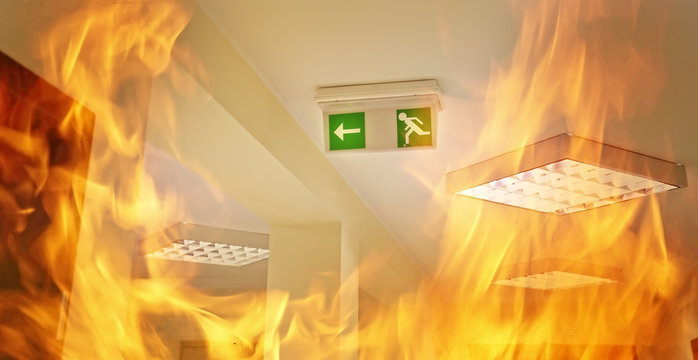Fire in the hall