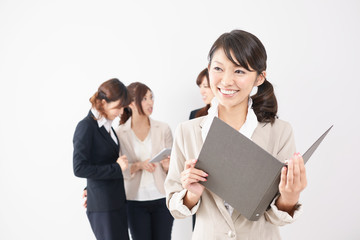 仲の良いビジネスウーマン