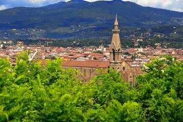 Basilica di Santa Croce in Florence, Italy