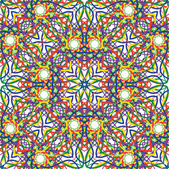 seamless pattern abstract ornament