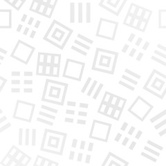 White Abstract Squares Background 