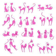 可愛いネコ　イラスト