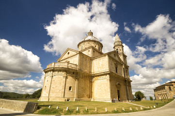 Naklejka premium Montepulciano - San Biagio