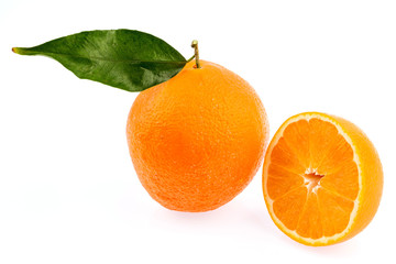 Spiegelung einer Orange