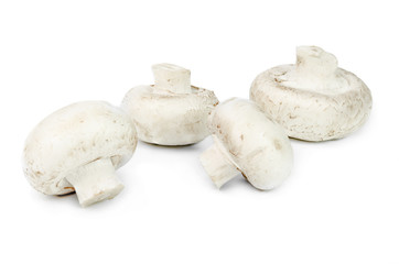 White mushrooms