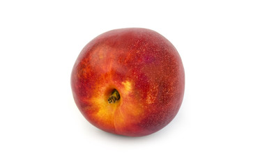 Nectarine fruit isolated