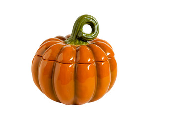 Ceramic pumpkin