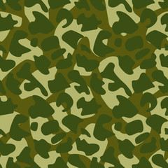 Fototapeta premium Vector Seamless Camouflage texture