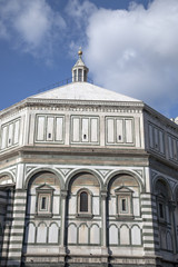 Fototapeta na wymiar Baptistery of Cathedral Church; Florence;