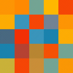 Checkered plaid pattern