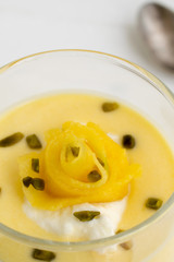 Mango Dessert im Glas 