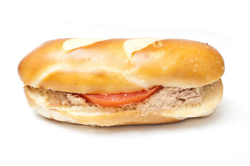 mauricette au thom et tomates - mini sandwich alsacien