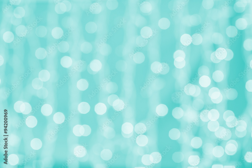 Wall mural blurred background with bokeh lights