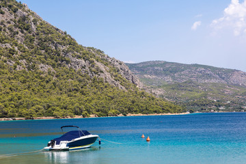 Vouliagmeni lake, Greece