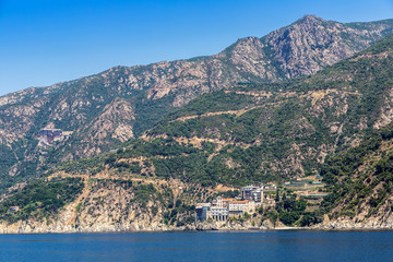 Dionisiou Monastery on Mount Athos