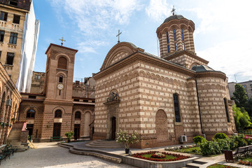 Fototapeta na wymiar Curtea Veche church in Bucharest