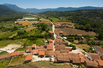 Obraz premium General view of spanish town