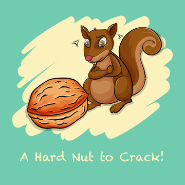 Idiom hard nut to crack