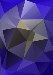 dark blue polygonal background